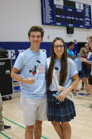 Grant Gillem (stand-in for Mitchell Anderson) and McKenna Cassidy