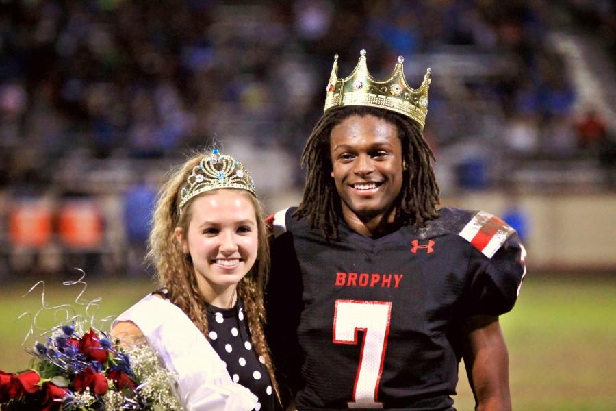McKenna Cassidy and Josh Benjamin are homecoming queen and king