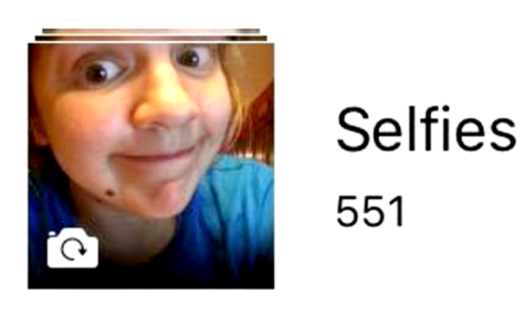 Alexa has 551 selfies. 
