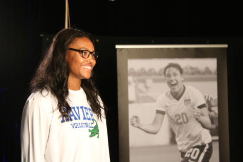 Khalia Lanier receives the most prestigious high school athletic award in the nation.
