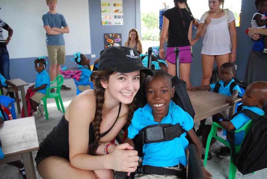 A students impact on Haitian lives
