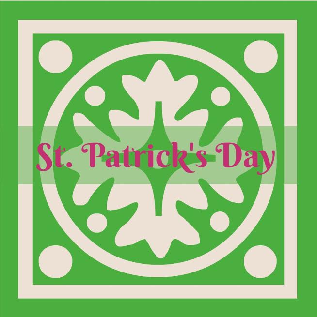 The feast day is commonly associated with the color green