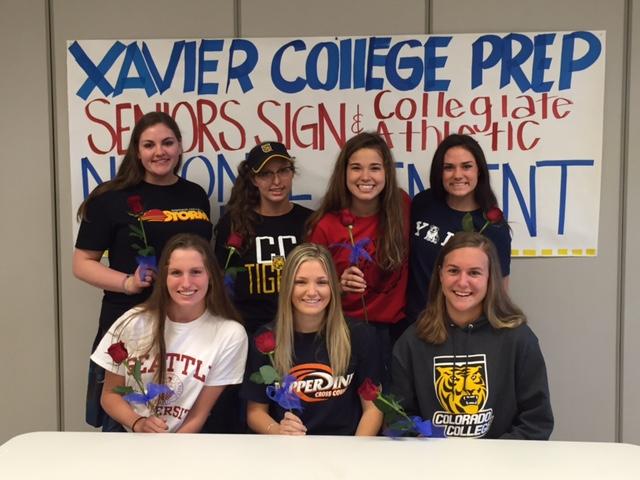These are just seven of the seniors who committed to continuing their sport into college. 