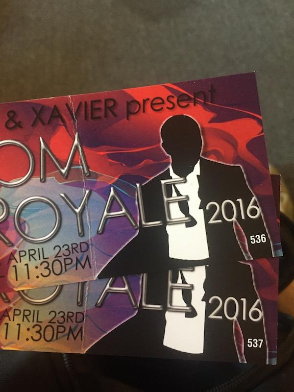 Prom+Royale+tickets+are+ready+to+be+presented+at+the+door.