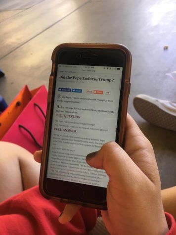 Fake news in Catholic media