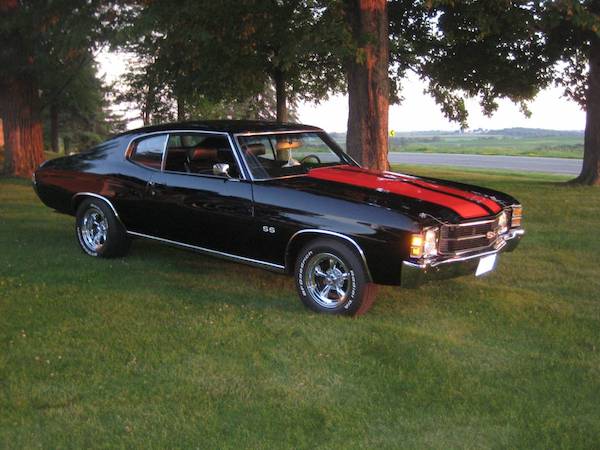 This is of my dads 1971 Chevrolet Chevelle. 