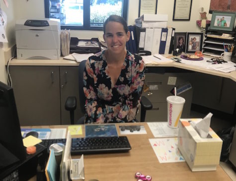 Mrs. Ryan's office is by the other counselors' offices in downstairs Steele. She is always open to visitors!