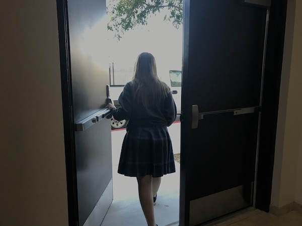 When Junior Holly Ngo thinks of opportunities, she thinks of opening doors. This picture symbolizes the power of saying yes. 
