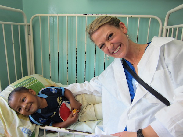 Michelle Lowenberg, Executive Director of Operation Rainbow, spent most of her time on mission trips in Ecuador. Photo Courtesy of Michelle Lowenburg