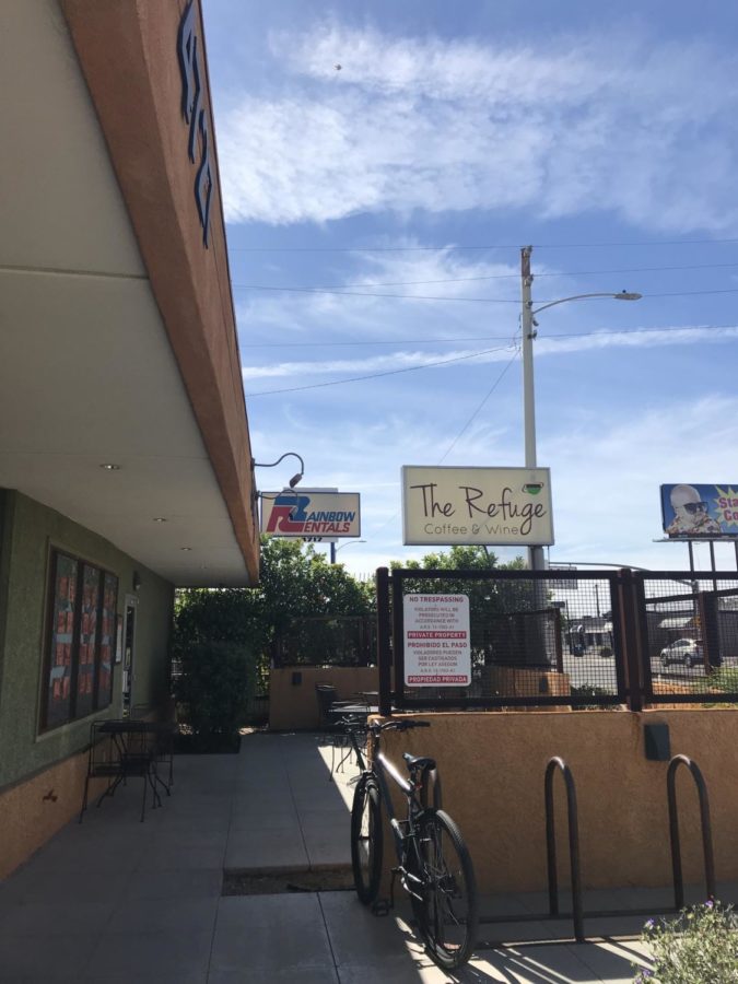 The entrance at The Refuge. Photo courtesy of Hannah Shulski.
