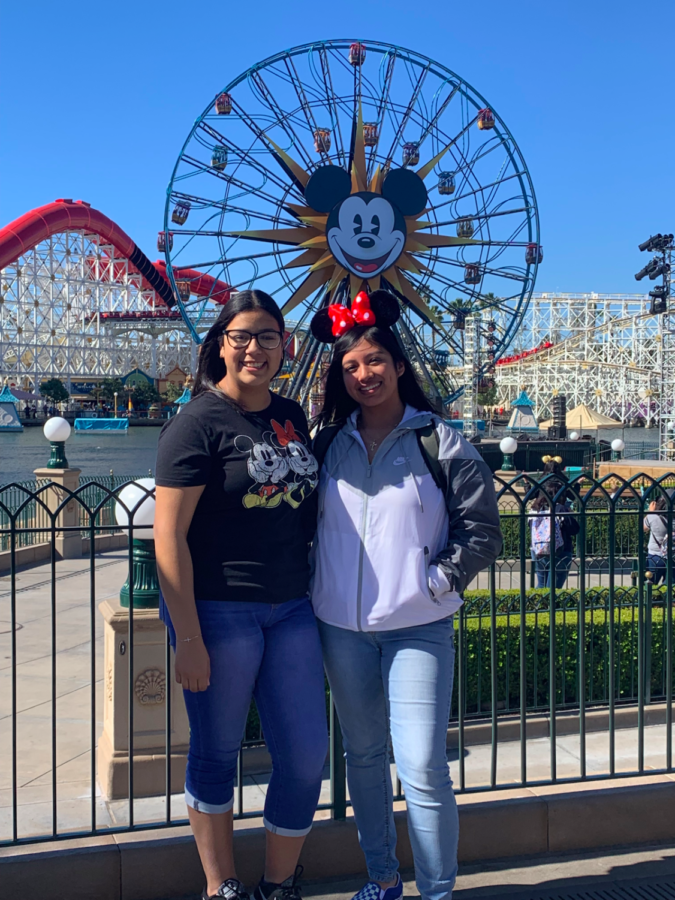 Sophomores Imelda Hernandez and Giselle Quiroz (Left to Right) curesty of Sophomore Valerie Loera