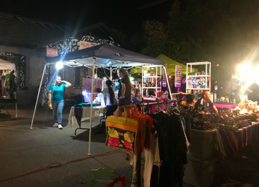 Urban vendors at the September First Friday event - Courtesy of Sattu Samura 21’