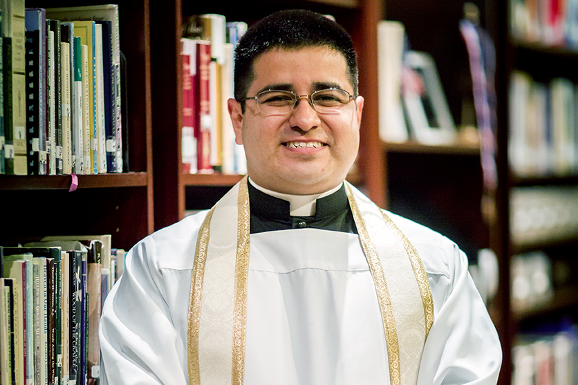 Fr. Daniel Cruz will be serving as parochial vicar of St. Joan of Arc Parish effective July 1. (Billy Hardiman/CATHOLIC SUN)