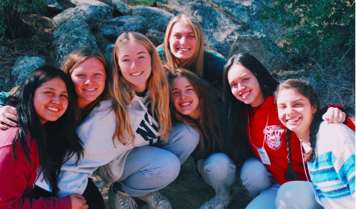 A+group+of+girls+that+attended+Xavier+College+Prep%E2%80%99s+Fall+Kairos+Retreat+in+October%2C+2019.+While+up+at+the+UCYC+for+this+retreat%2C+they+took+part+in+a+spiritual+and+life-changing+experience%21+%0APhoto+Credit%3A++Elizabeth+Warren+%E2%80%9820.