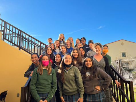 Xavier’s XERO Club poses outside for their club picture. XERO Club is composed of students from all grade levels who are passionate about learning about environmental problems and implementing sustainable solutions. 
