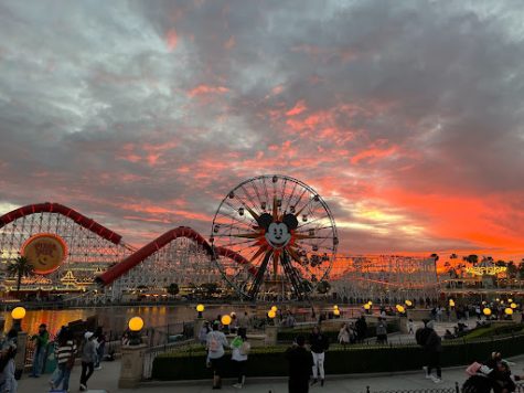 Xavier students enjoy the picturesque scenery as the sun sets over Disney’s Pixar Pier, wrapping up the 2022 Xavier Disney Trip. Xavier students will miss this opportunity despite attempts to continue the trip in 2023.  