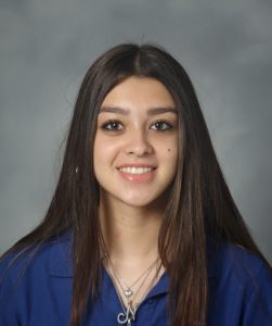 Sophomore Catalina Perez poses for her annual school ID picture on August 10. Perez passed away Labor Day weekend and the Xavier community keeps her and her family in prayers.
