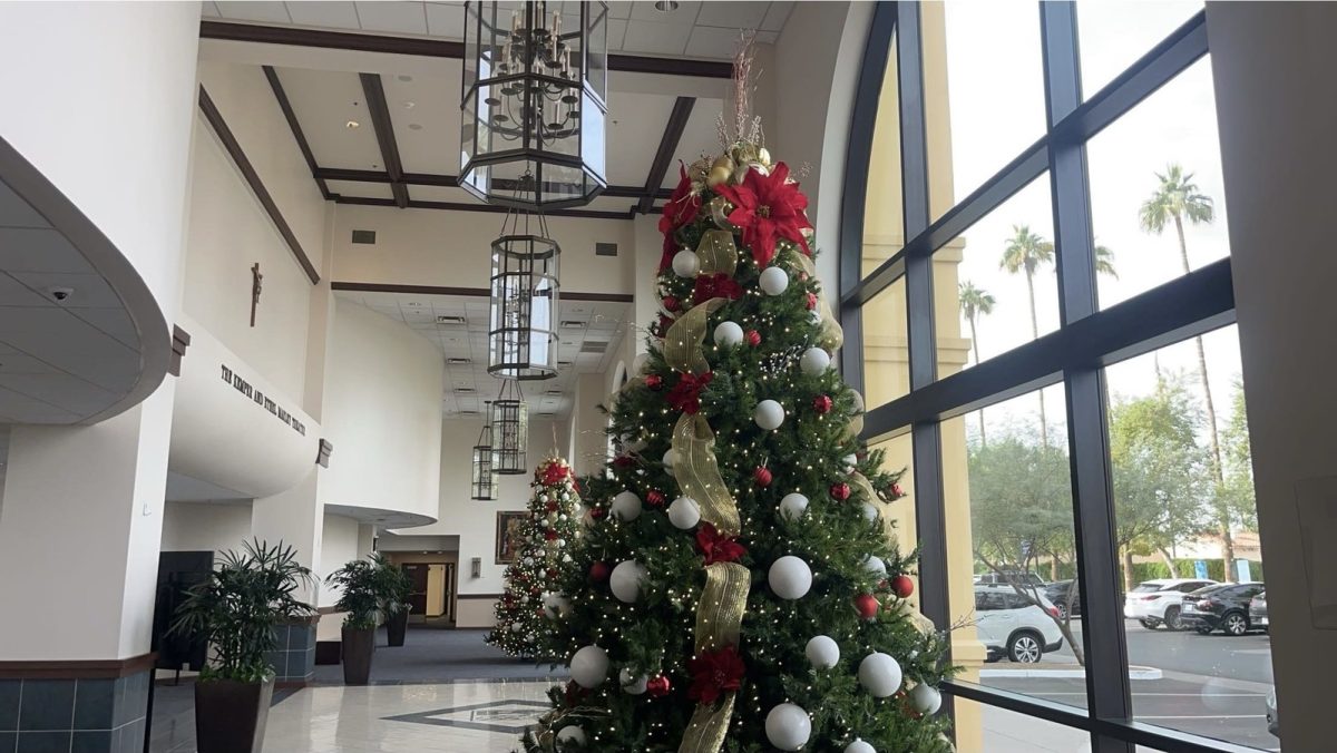 Xavier puts up two decorated trees located in the PAC annually. The trees spread holiday spirit and get students and faculty ready for the holiday season. 