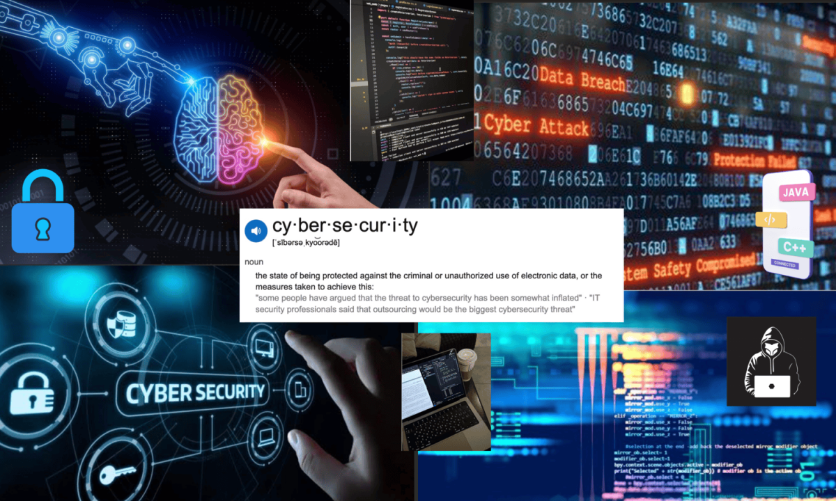 An artistic collage of all the elements that cybersecurity aims to protect. The most recent scare of a cybersecurity attack on the XCP staff wasWednesday, February 5. 