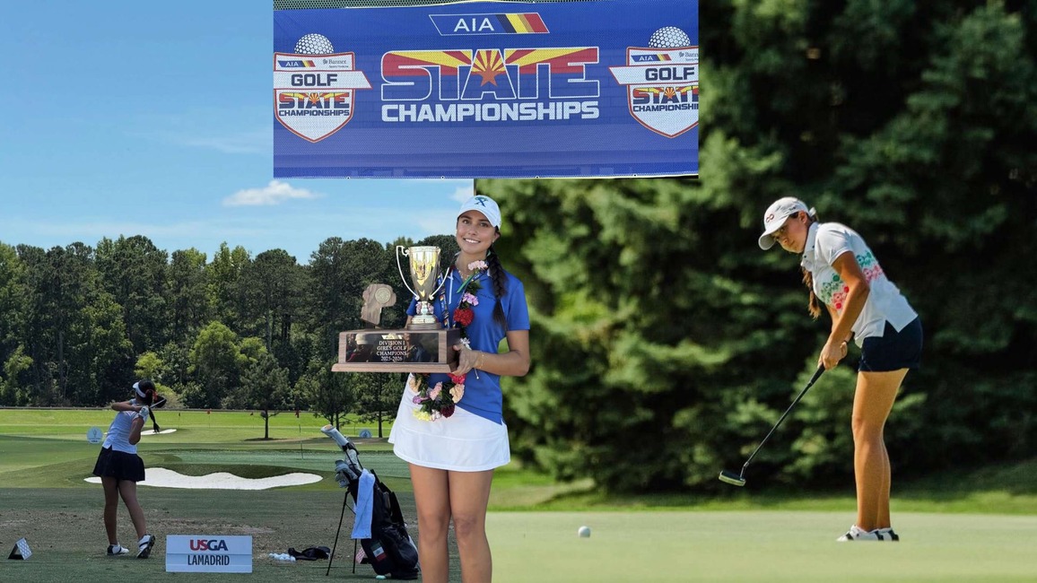 On Tuesday, November 4, junior Alexis La Madrid claimed her 2nd straight golf state champion title. La Madrid is committed to play golf at the University of Texas at Austin.